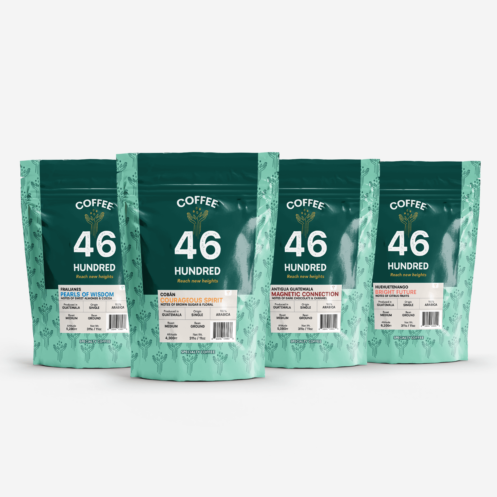 Regional Ground Bundle (4-Pack) | COFFEE 46 HUNDRED™ – Coffee 46